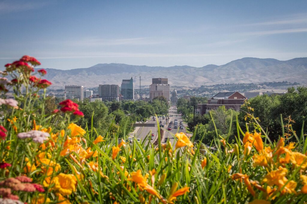 downtown boise idaho treasure valley