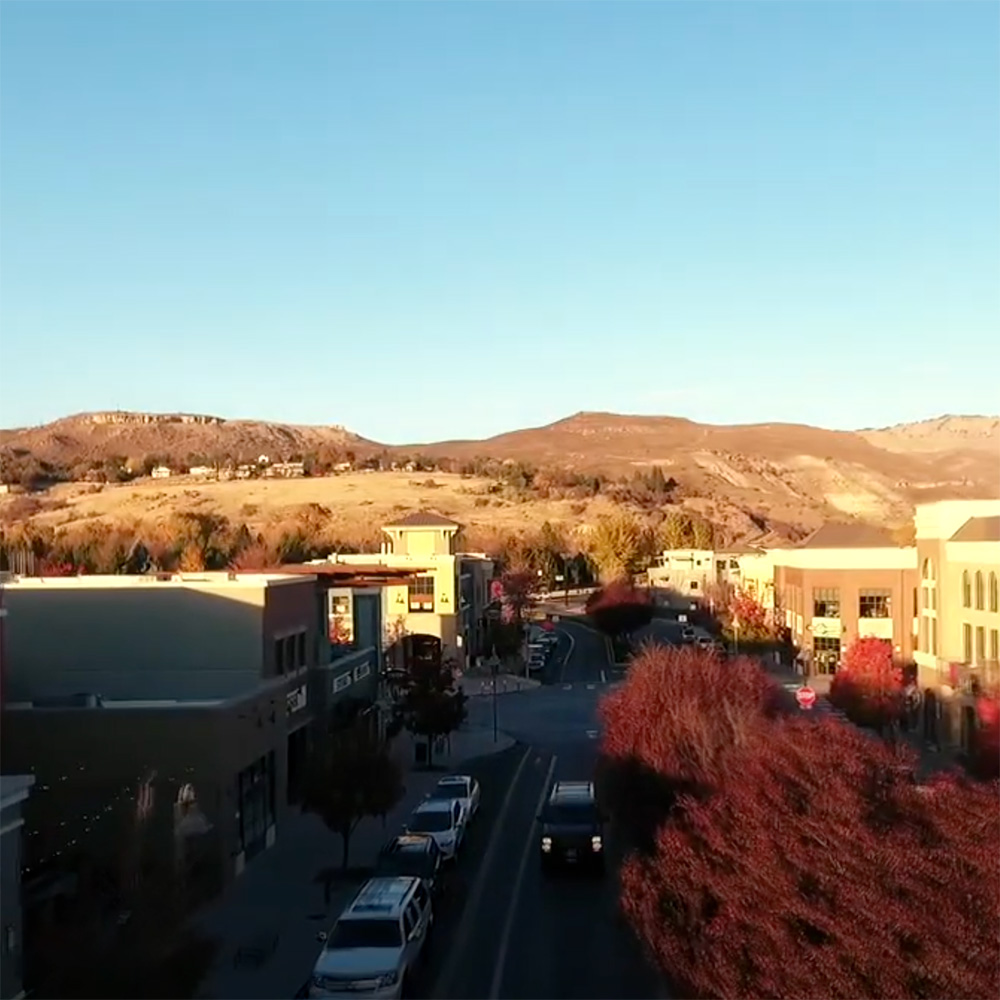 Boise East End drone photo